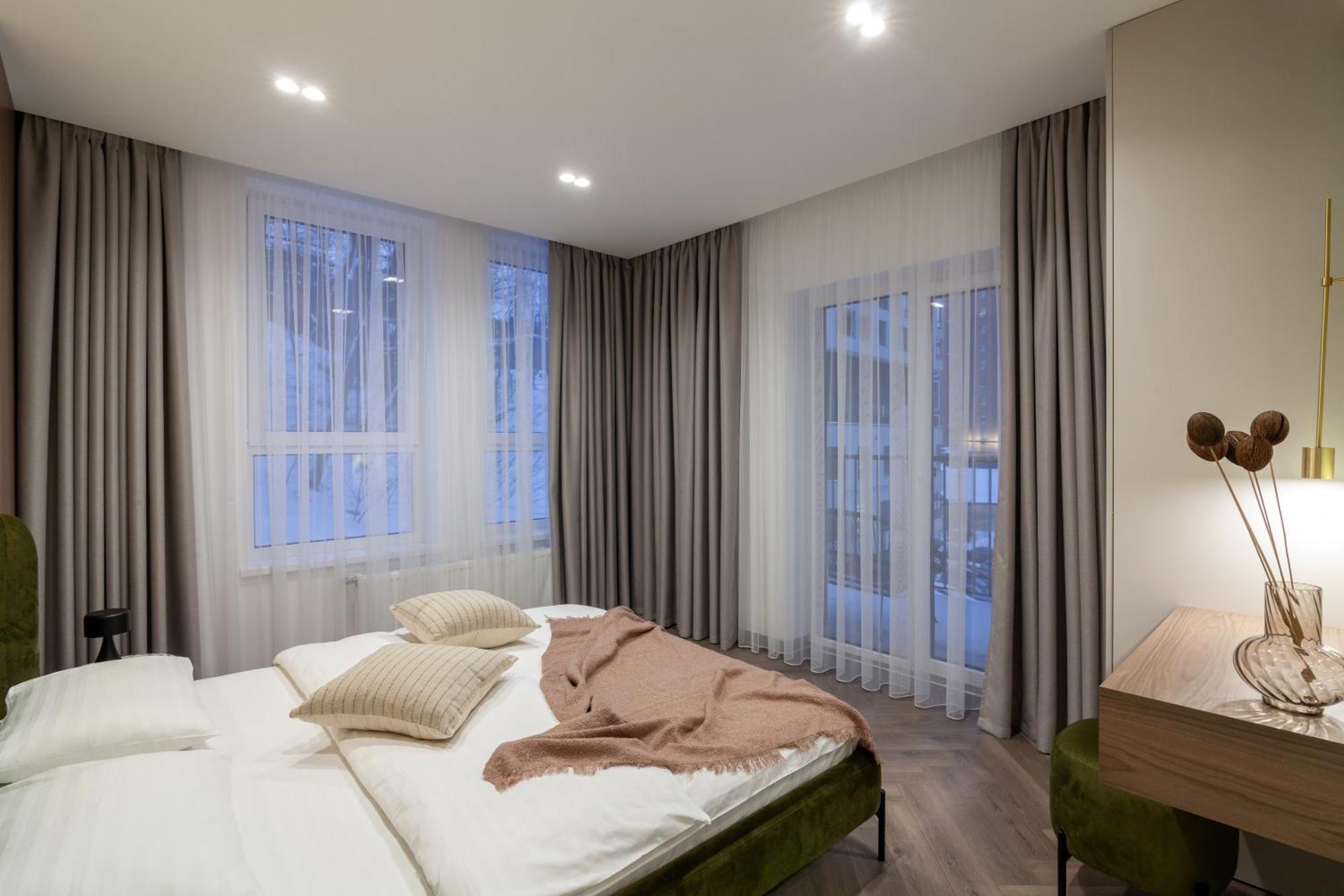 Apartment Shevchenko St.,New Building Lviv Buitenkant foto